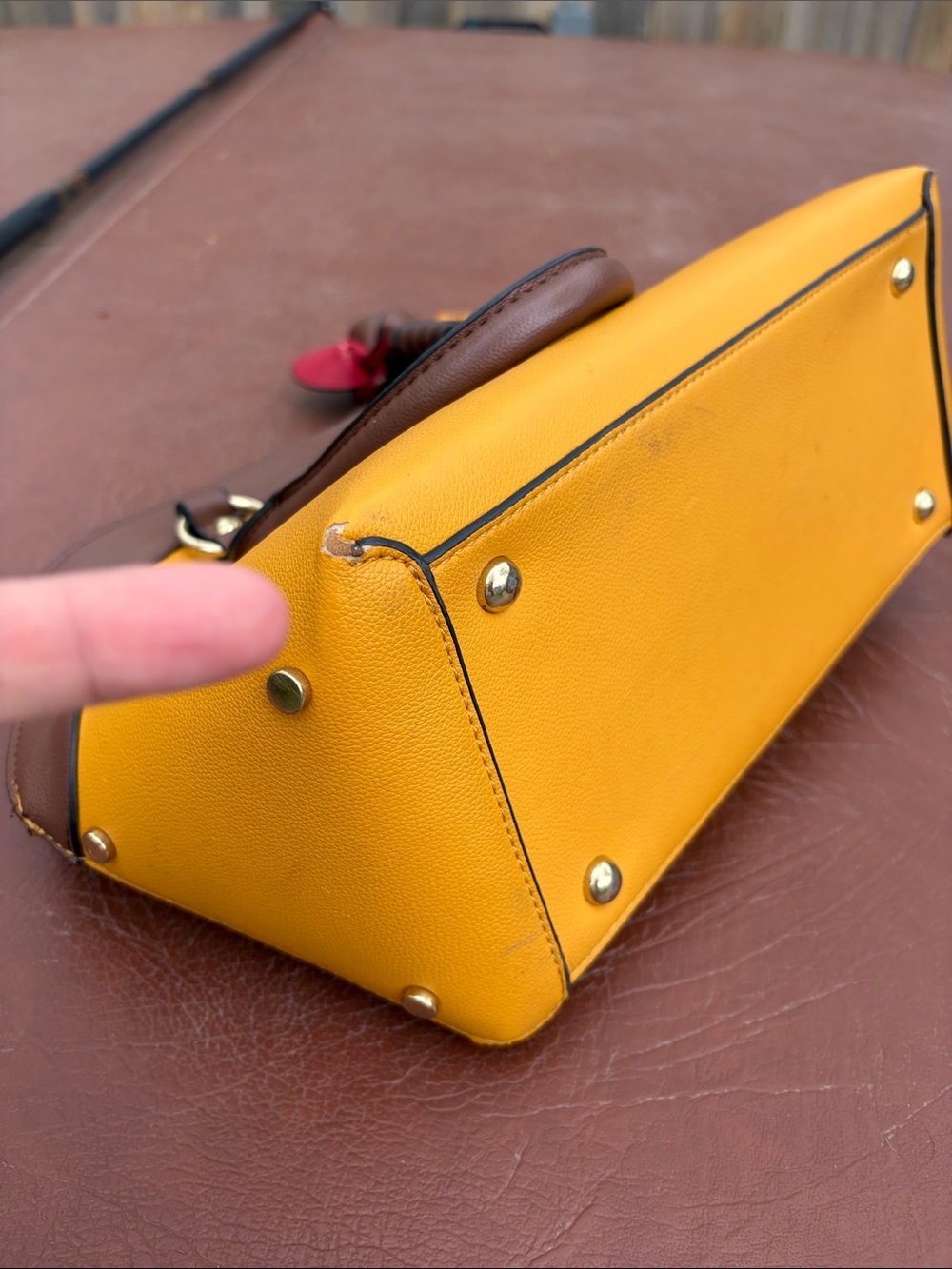 Vibrant Yellow Satchel Modern Stylish‎ Design Tassels - Picture 13 of 17